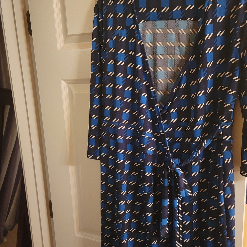 Beauty wrap dress.